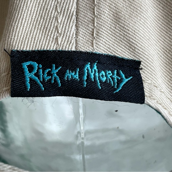 Rick and Morty Peace Among Worlds 2-Tone Cap - BoxLunch Exclusive New - Picture 10 of 14